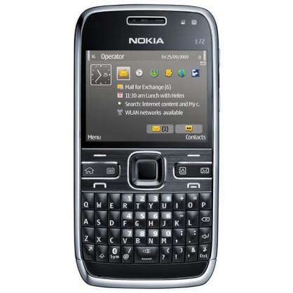 Nokia E72 Navi Zodium Black фото 1